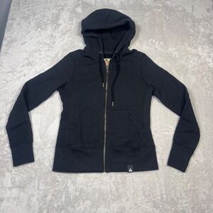 NWOT American Giant Womens Classic Full Zip Hoodie XS Black Heavyweight